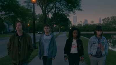 At this rate,
we'll never make it - Paper Girls