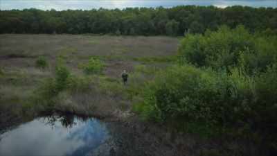 At Risley Moss, Ranger Mark Cozens
is an expert on this landscape. - Secrets of the Railways