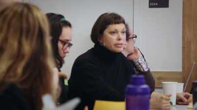 At some point do alums actually
start sitting in, you know? - The Unmaking of a College