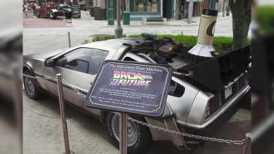 At some point,
when it was on display, - Expedition: Back To The Future