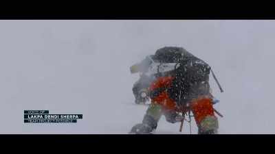 At that stage,
we were climbing despite the fear. - 14 Peaks: Nothing Is Impossible