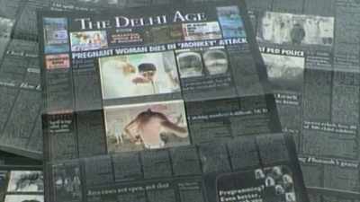 AT THAT TIME,
NEWSPAPERS IN DELHI - Expedition Mungo
