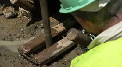 ‐ At the back door site, - Lost Gold of World War II