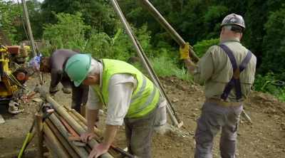 ‐ At the back door site, - Lost Gold of World War II