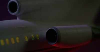 At the back of the plane,
there was drop-down staircase. - White Rabbit Project