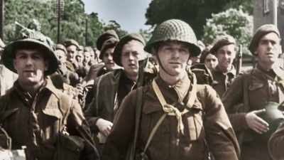 At the command of ground troops - Greatest Events of World War II in Colour