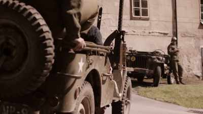 At the command post, they discovered that one of the women - Hitler's Gold