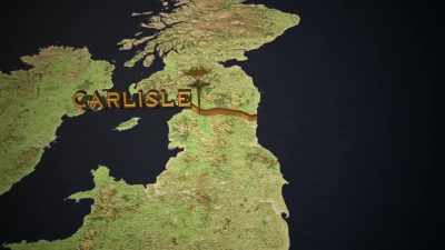 At the dig site in Carlisle, - Lost Treasures of Rome
