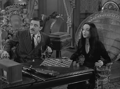 At the door? - The Addams Family