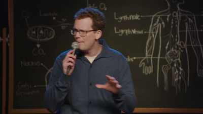 At the end, it was like
an hour into the meeting, - Hank Green: Pissing Out Cancer
