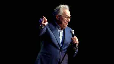 At the end of the table, - Lewis Black: Thanks for Risking Your Life