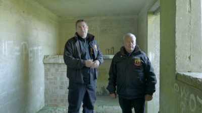 At the end of their shift, they would come down here. - The Buildings That Fought Hitler