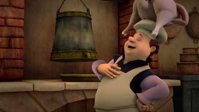 ♪ At the final feast
For all to dine ♪ - The Swan Princess: A Fairytale Is Born