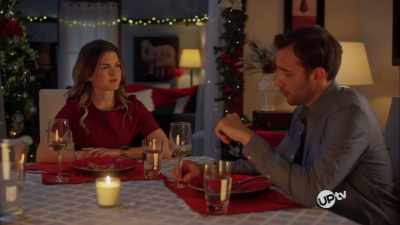 At the funeral, he said
it's a shame, and I quote - A Christmas Recipe for Romance