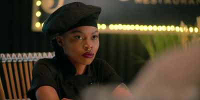 -At the kickoff party, - A Soweto Love Story