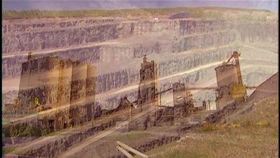 AT THE PLANT,
THE TRUCKS DUMP THE ROCKS - How It's Made