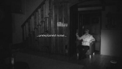      at the same exact time
       I hear a loud bang, - Ghost Adventures