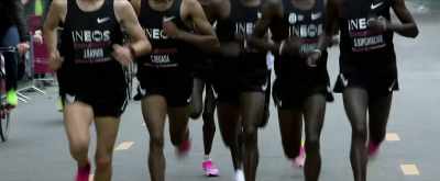 At the same time, note that they are the
ones controlling the pace in the front. - Kipchoge: The Last Milestone