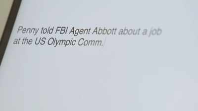 At the same time
the FBI was investigating Nassar, - Athlete A