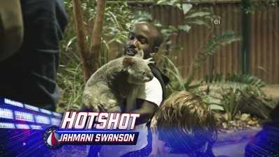 AT THE SANCTUARY, ANIMALS WHO
ARE ENDANGERED - Harlem Globetrotters: Play It Forward