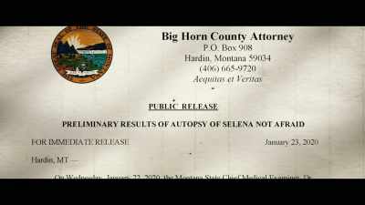 At the
time of discovery, - Murder in Big Horn