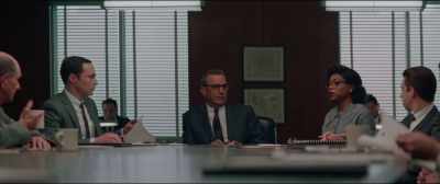 At the time the rocket
delivers the capsule - Hidden Figures