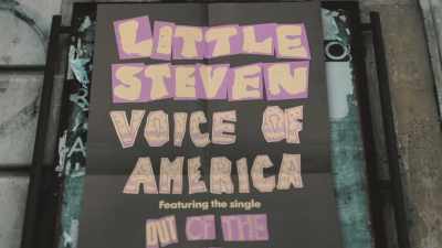 At the time we were touring - Stevie Van Zandt: Disciple
