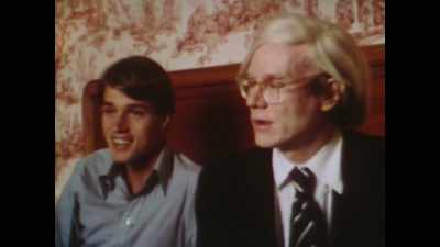 At the Whitney exhibition recently,
the retrospective, - The Andy Warhol Diaries