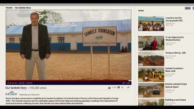 At that time, we also established
a charitable foundation, - Black Earth Rising