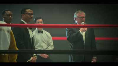 At this time, please rise
for the national anthem. - Fight Night: The Million Dollar Heist