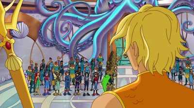 Atlantis thanks you
for your heroic deeds. - DC Super Hero Girls: Legends of Atlantis