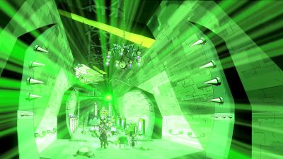 >> Atomix: AND I'LL KEEP THIS
LITTLE FELLA FLOATING HERE IN - Ben 10: Omniverse