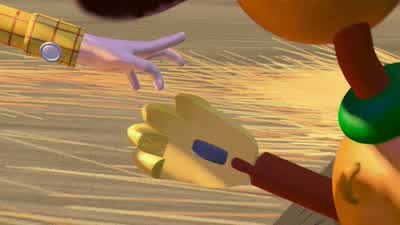 Atta boy, Slink! - Toy Story
