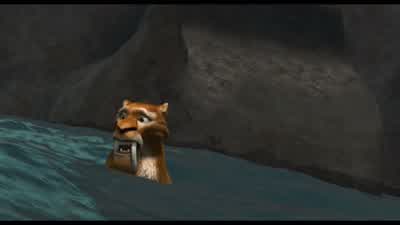 Attack the water. - Ice Age: The Meltdown