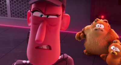 Attempted perimeter breach.
Attempted perimeter breach. - The Garfield Movie