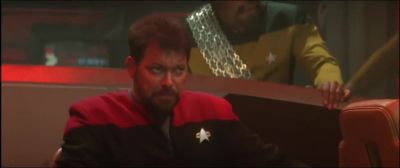 Attempting to level our descent - Star Trek: Generations