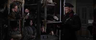 Attention, comrades, your train
will leave tomorrow morning. - Doctor Zhivago