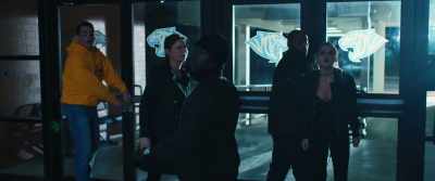 Attention, intruders.
This is Principal Patowsky. - Night School