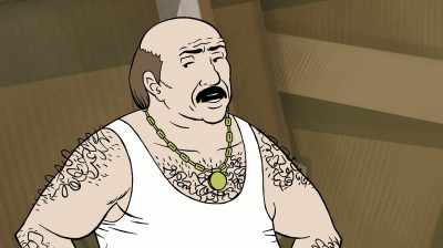 Attention,
Japongaloids and Fraptaculans. - Aqua Teen Forever: Plantasm