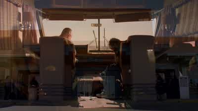 MAN: Attention, passengers: Please maintain visual contact with your personal belongings at all times. - Breaking Bad