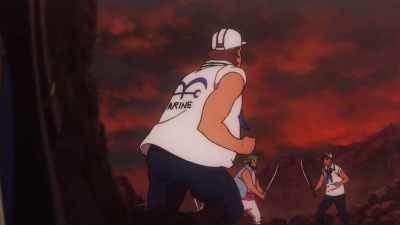 Attention! Pull out completely
within five minutes! - One Piece: Stampede