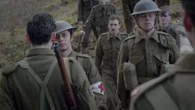 Attention when Second Lieutenant
Chase talks to you, - World on Fire