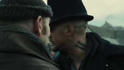 - Atticus! Bill!
- Right, Robert, get down there, - Taboo