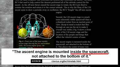 Attivissimo also confirms
that the LEM astronauts - American Moon