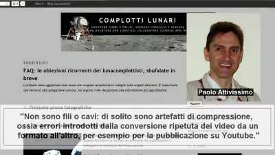 Attivissimo writes on its website: - American Moon