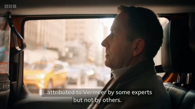 Attributed to Vermeer by some experts
but not by others. - Close to Vermeer