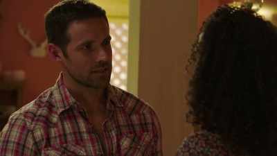 Aubrey's husband is still out
there, and as long as he is, - Midnight, Texas