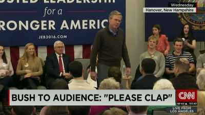[audience applauding] - The Accidental President