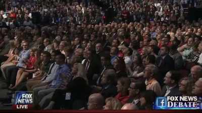 [audience applauding] - The Accidental President