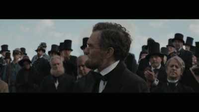 (audience applauds) - Abraham Lincoln